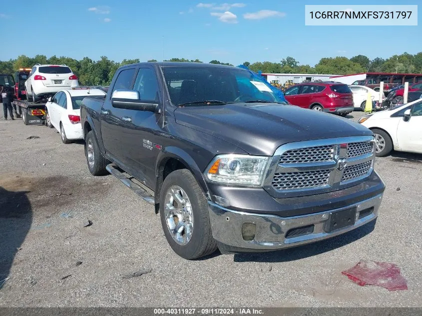 2015 Ram 1500 Laramie VIN: 1C6RR7NMXFS731797 Lot: 40311927