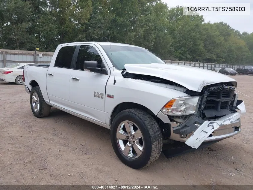 1C6RR7LT5FS758903 2015 Ram 1500 Big Horn