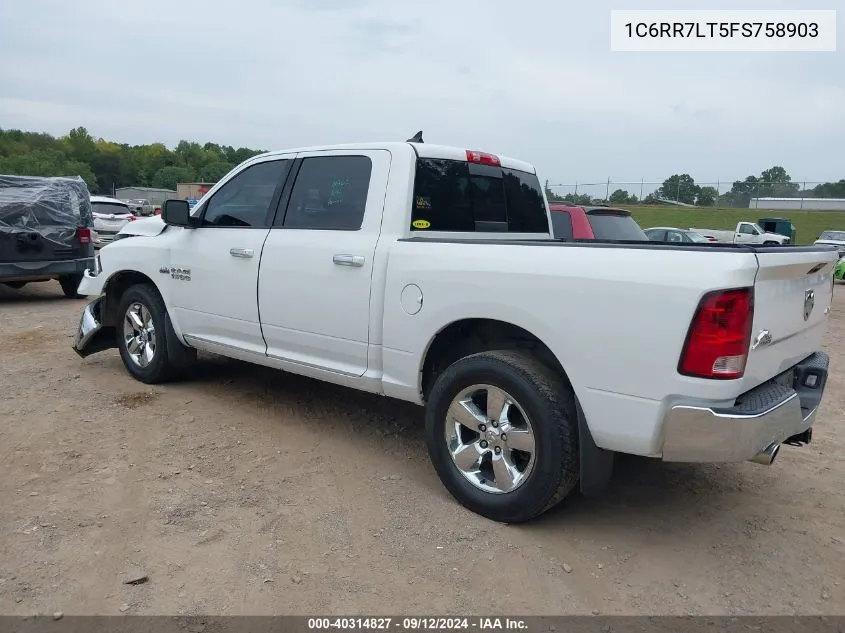 1C6RR7LT5FS758903 2015 Ram 1500 Big Horn