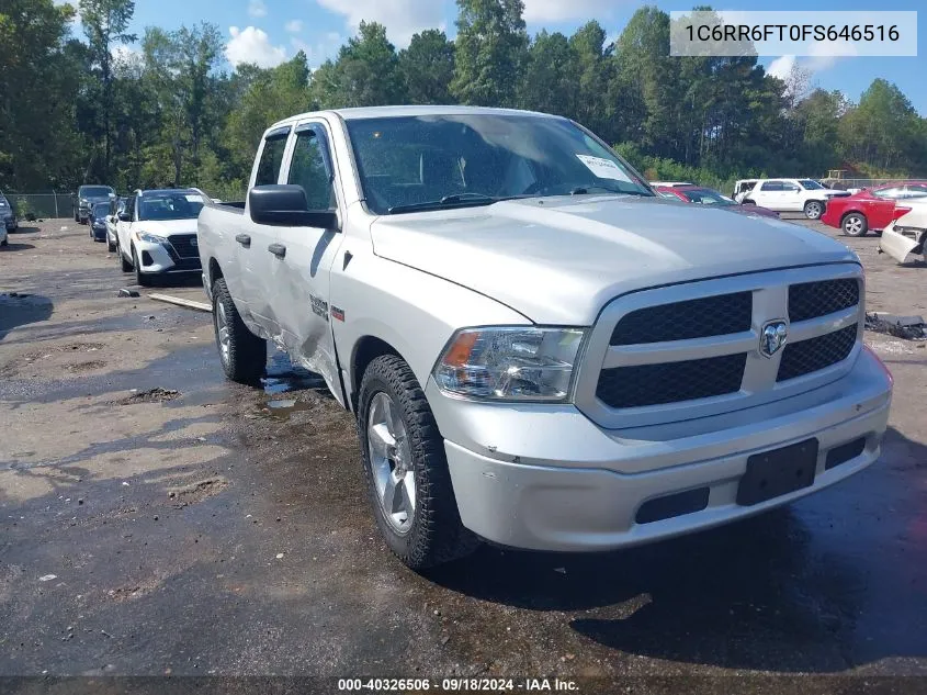 2015 Ram 1500 Tradesman VIN: 1C6RR6FT0FS646516 Lot: 40326506