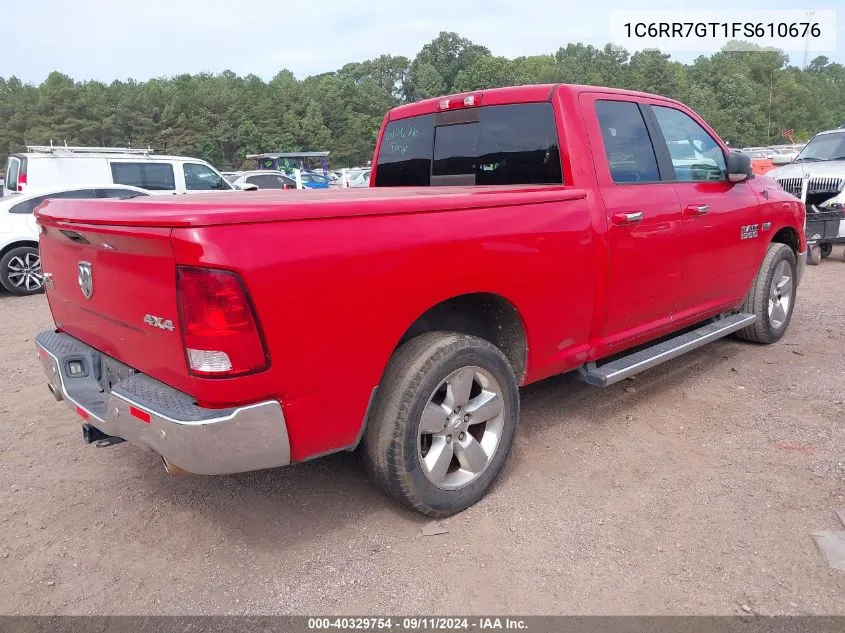 1C6RR7GT1FS610676 2015 Ram 1500 Big Horn