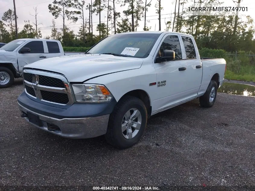 2015 Ram 1500 Tradesman VIN: 1C6RR7FM8FS749701 Lot: 40342741