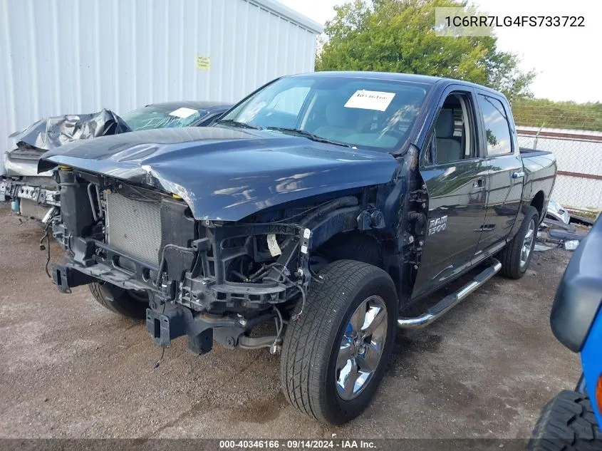 2015 Ram 1500 Slt VIN: 1C6RR7LG4FS733722 Lot: 40346166