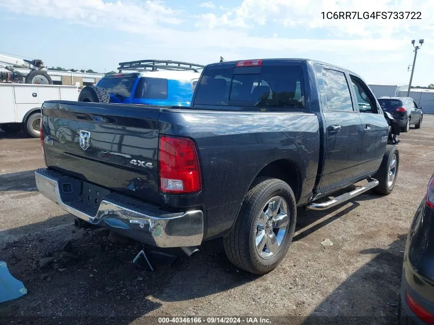 2015 Ram 1500 Slt VIN: 1C6RR7LG4FS733722 Lot: 40346166