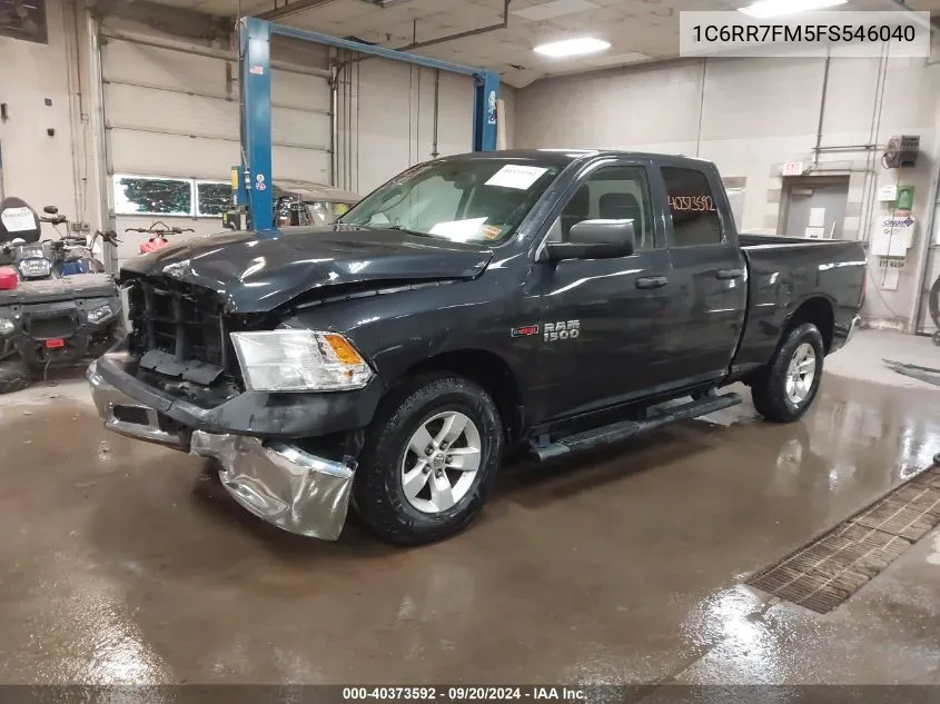 2015 Ram 1500 Tradesman VIN: 1C6RR7FM5FS546040 Lot: 40373592