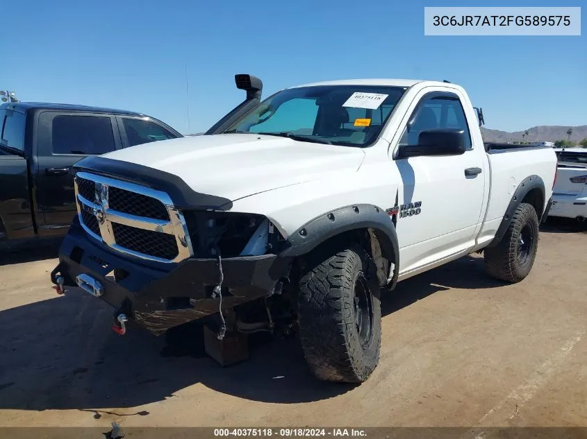 2015 Ram 1500 Tradesman VIN: 3C6JR7AT2FG589575 Lot: 40375118