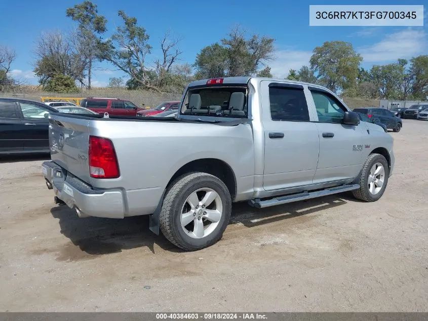 3C6RR7KT3FG700345 2015 Ram 1500 Express