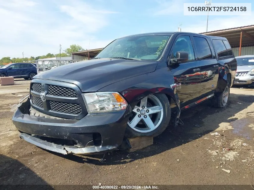 2015 Ram 1500 Express VIN: 1C6RR7KT2FS724158 Lot: 40390622