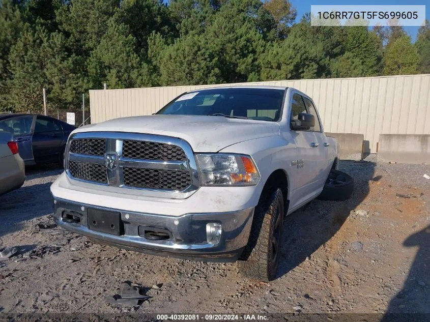 1C6RR7GT5FS699605 2015 Ram 1500 Big Horn