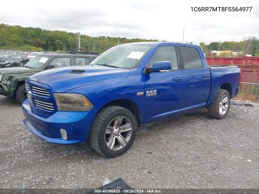 1C6RR7MT8FS564977 2015 Ram 1500 Sport