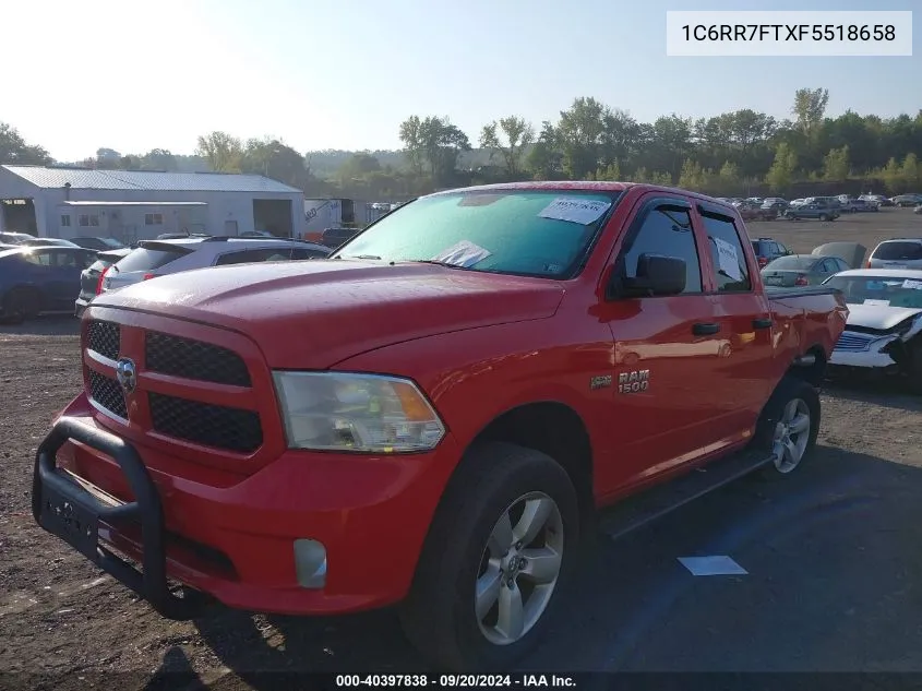 1C6RR7FTXF5518658 2015 Ram 1500 Express/Tradesman