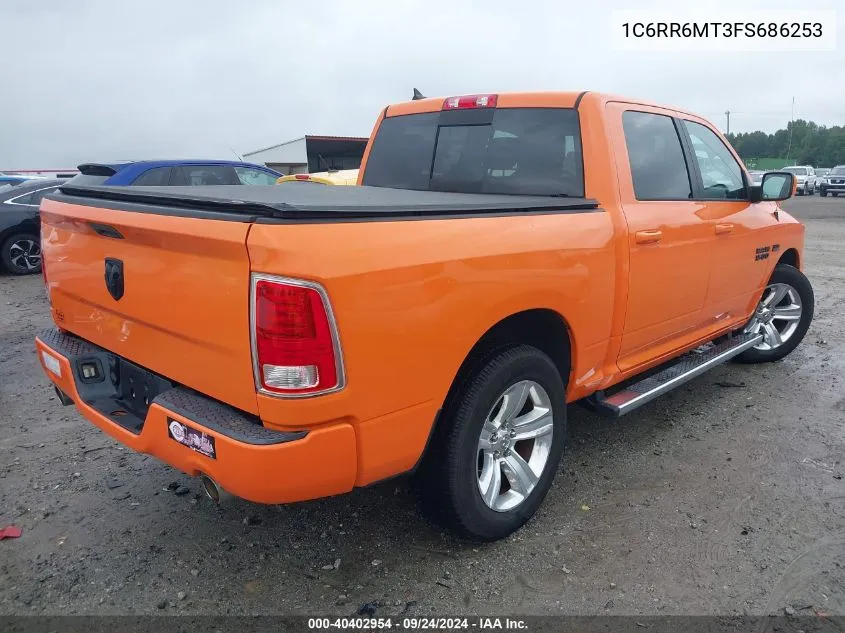 1C6RR6MT3FS686253 2015 Ram 1500 Sport