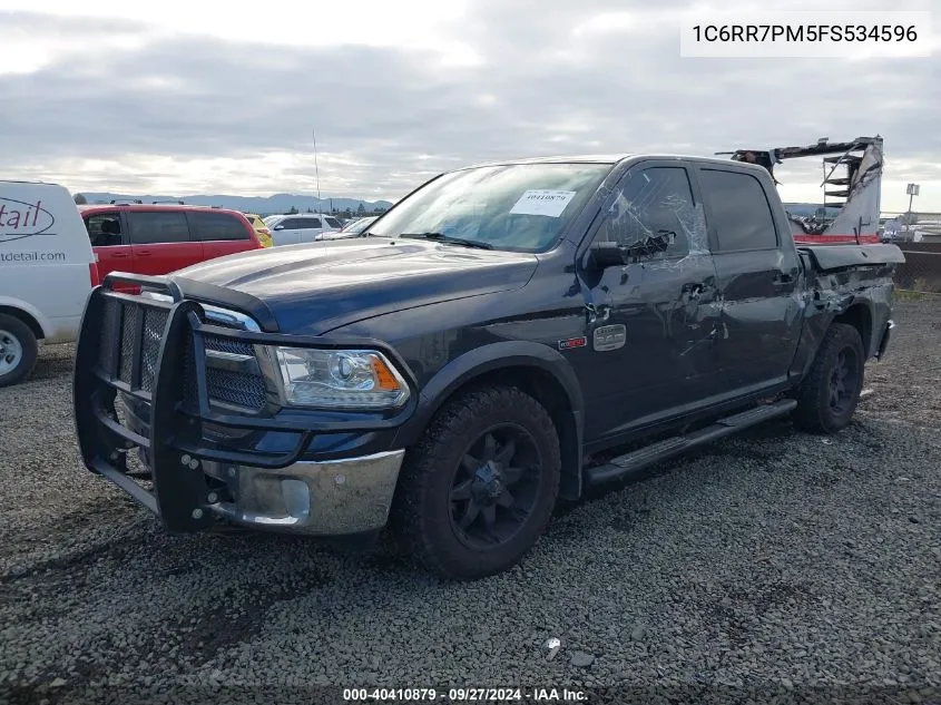 1C6RR7PM5FS534596 2015 Ram 1500 Laramie Longhorn