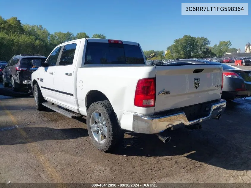 3C6RR7LT1FG598364 2015 Ram 1500 Big Horn