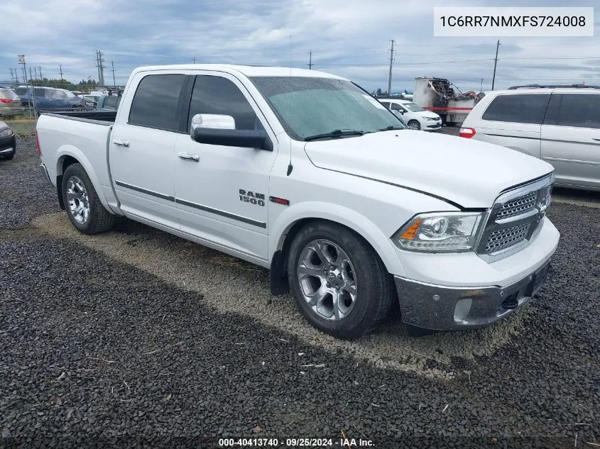 2015 Ram 1500 Laramie VIN: 1C6RR7NMXFS724008 Lot: 40413740