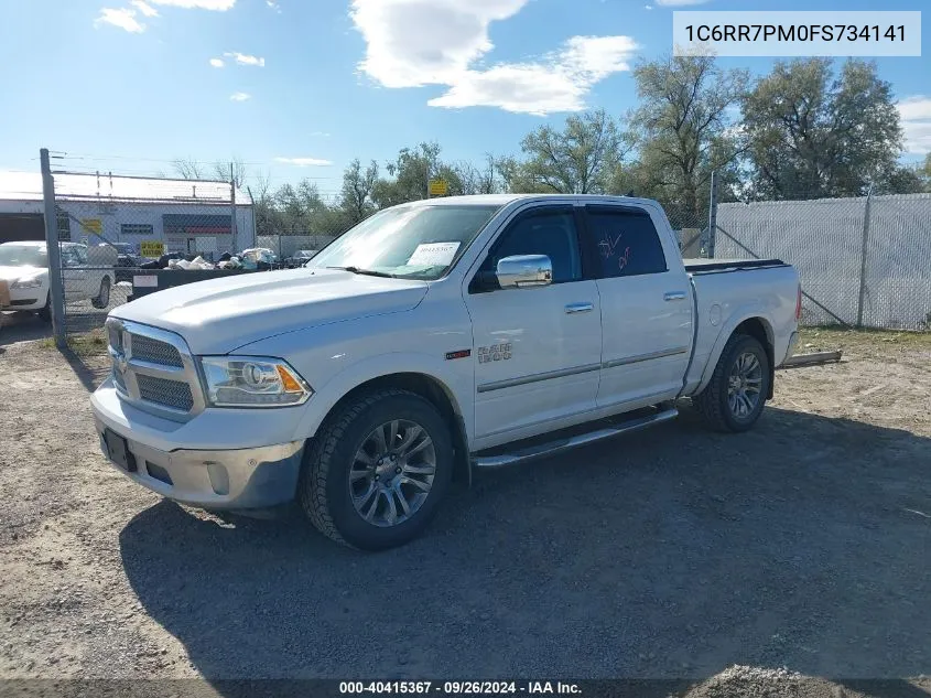 2015 Ram 1500 Laramie Limited VIN: 1C6RR7PM0FS734141 Lot: 40415367