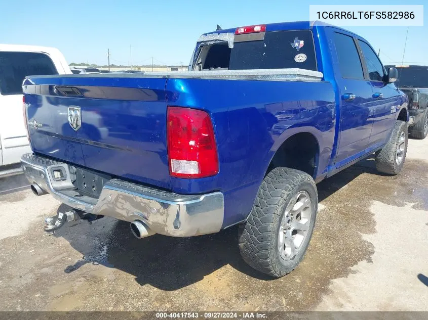 1C6RR6LT6FS582986 2015 Ram 1500 Lone Star