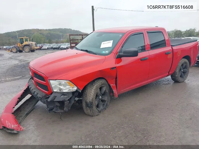 2015 Ram 1500 Express VIN: 1C6RR7KT8FS516608 Lot: 40433094