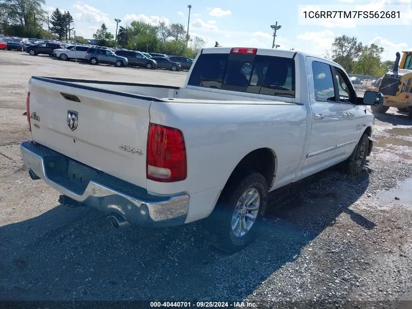 1C6RR7TM7FS562681 2015 Ram 1500 Big Horn