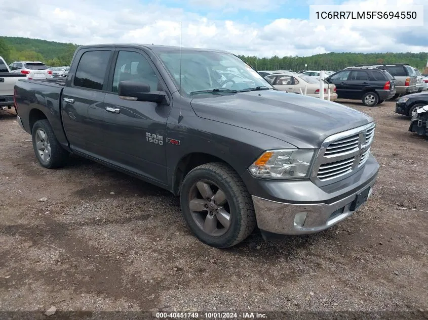 1C6RR7LM5FS694550 2015 Ram 1500 Slt