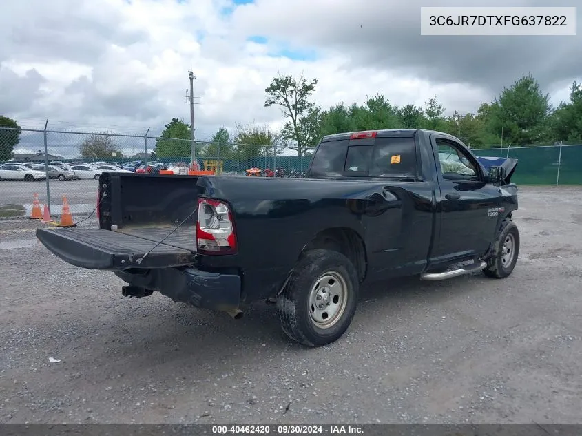 3C6JR7DTXFG637822 2015 Ram 1500 Tradesman