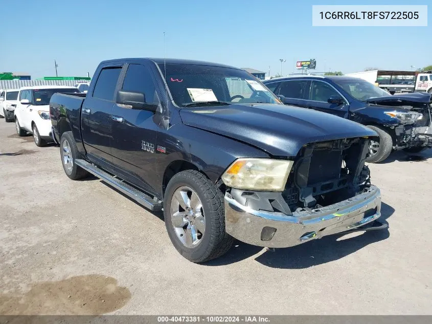 2015 Ram 1500 Lone Star VIN: 1C6RR6LT8FS722505 Lot: 40473381