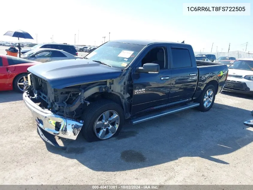 1C6RR6LT8FS722505 2015 Ram 1500 Lone Star