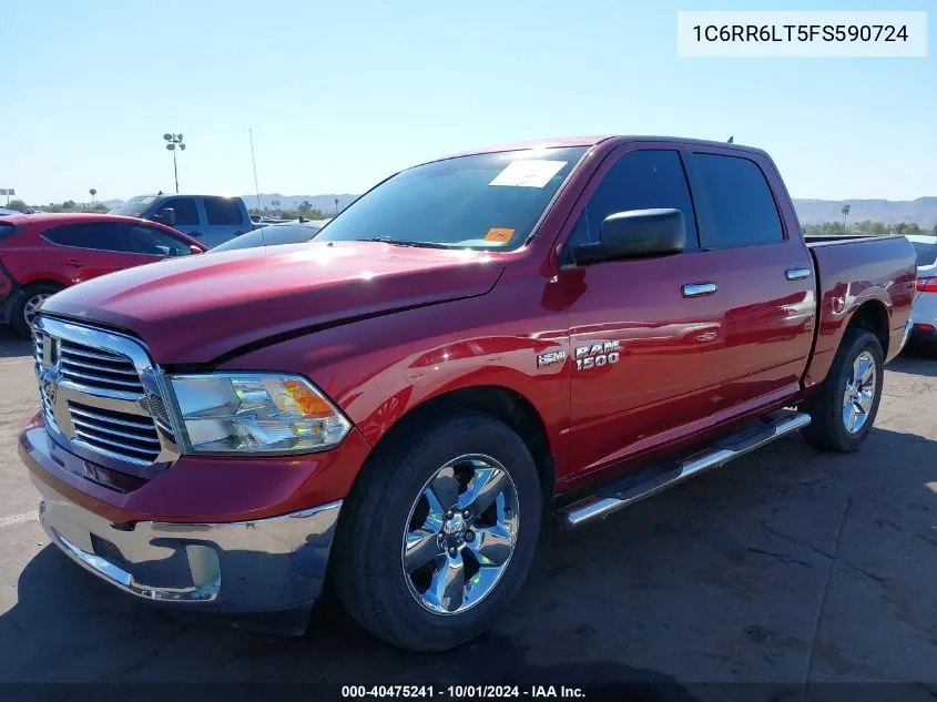 1C6RR6LT5FS590724 2015 Ram 1500 Big Horn