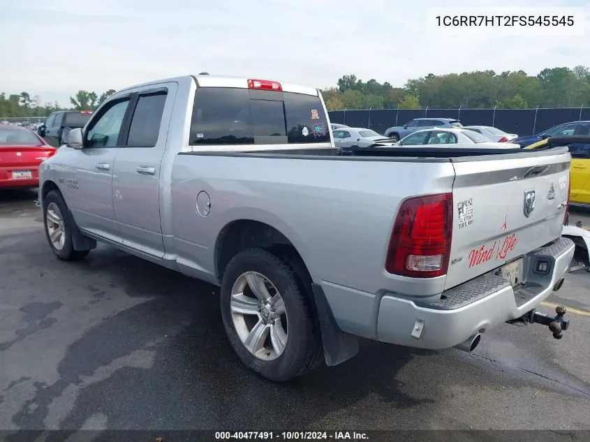 1C6RR7HT2FS545545 2015 Ram 1500 Sport