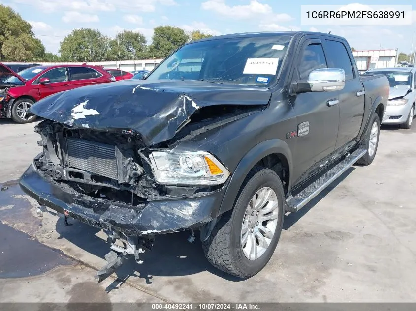 2015 Ram 1500 Laramie Longhorn VIN: 1C6RR6PM2FS638991 Lot: 40492241