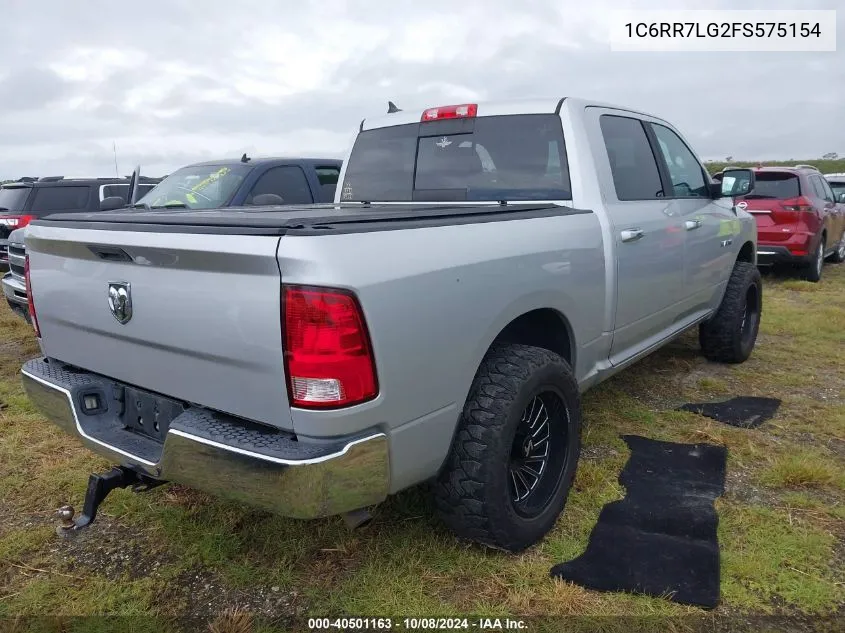 1C6RR7LG2FS575154 2015 Ram 1500 Slt