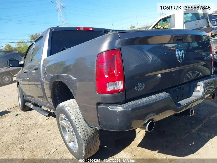 2015 Ram 1500 Express VIN: 1C6RR7KT3FS587845 Lot: 40504265