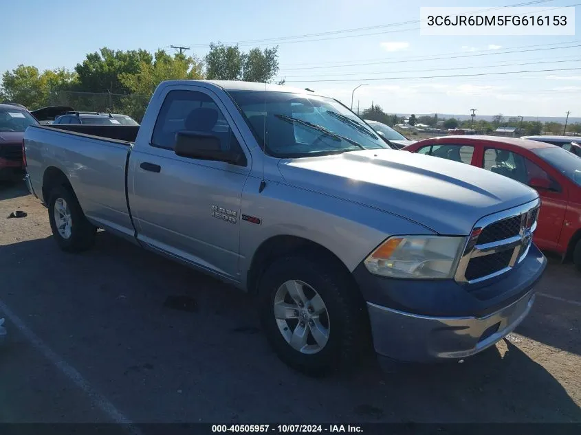 2015 Ram 1500 Tradesman VIN: 3C6JR6DM5FG616153 Lot: 40505957