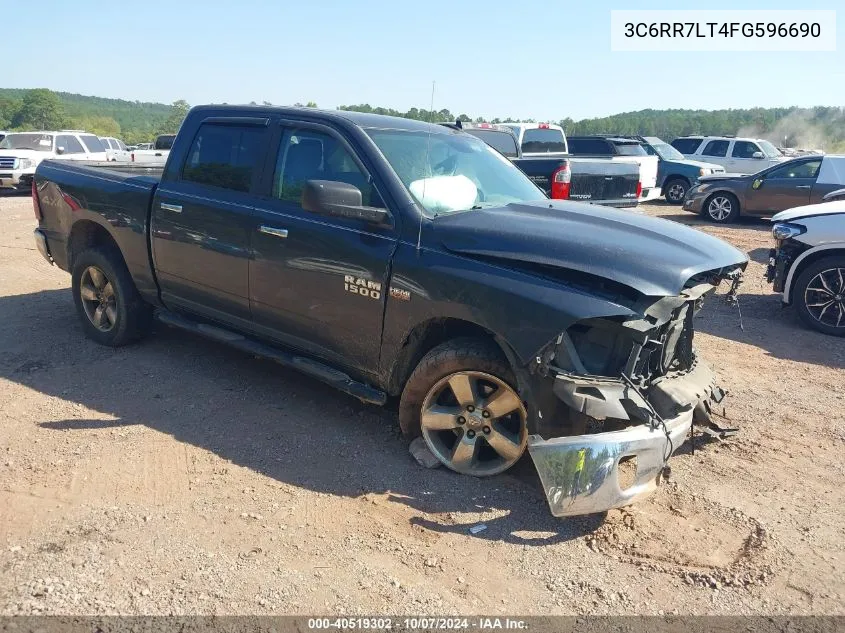 2015 Ram 1500 Big Horn VIN: 3C6RR7LT4FG596690 Lot: 40519302