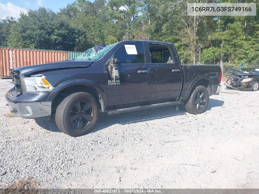 1C6RR7LG3FS749166 2015 Ram 1500 Outdoorsman