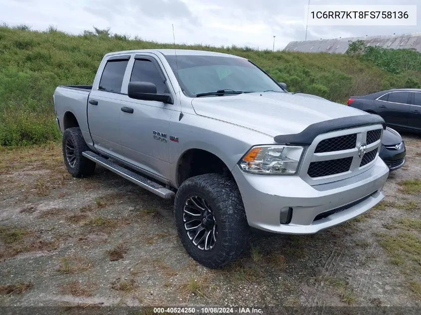 1C6RR7KT8FS758136 2015 Ram 1500 St