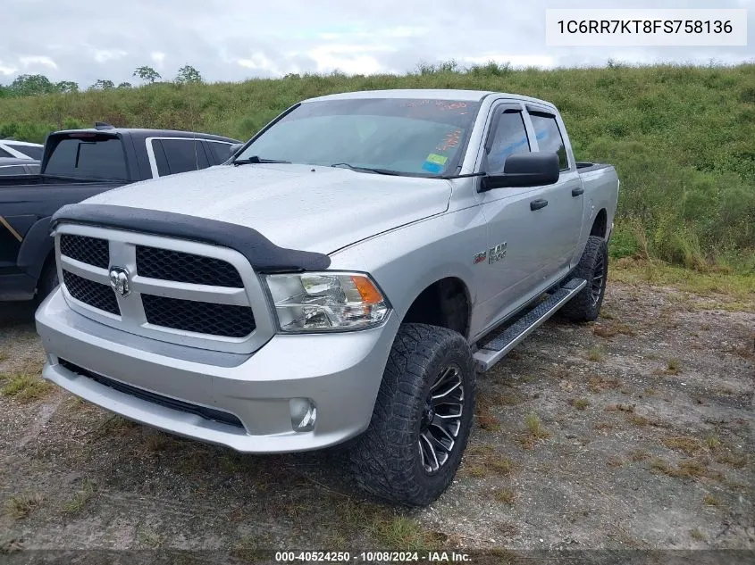 1C6RR7KT8FS758136 2015 Ram 1500 St