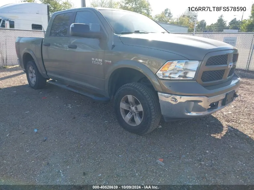 2015 Ram 1500 Outdoorsman VIN: 1C6RR7LT8FS578590 Lot: 40528639