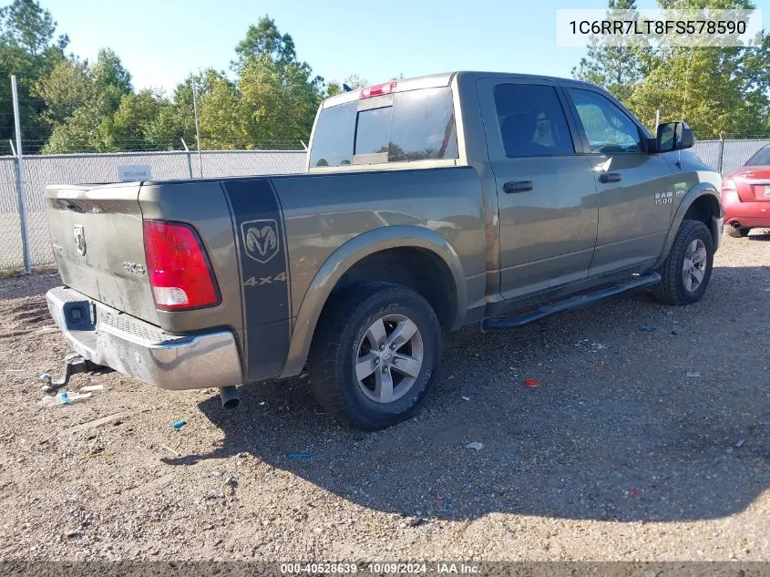 1C6RR7LT8FS578590 2015 Ram 1500 Outdoorsman