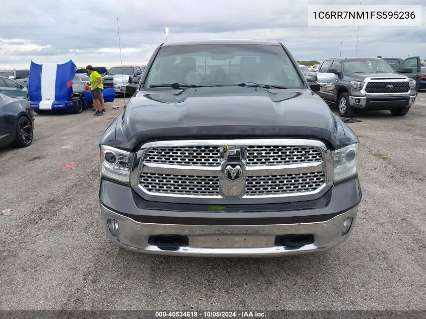 2015 Ram 1500 Laramie VIN: 1C6RR7NM1FS595236 Lot: 40534619