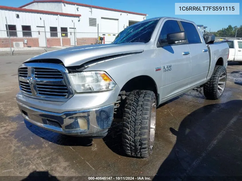 2015 Ram 1500 Slt VIN: 1C6RR6LT7FS591115 Lot: 40545147