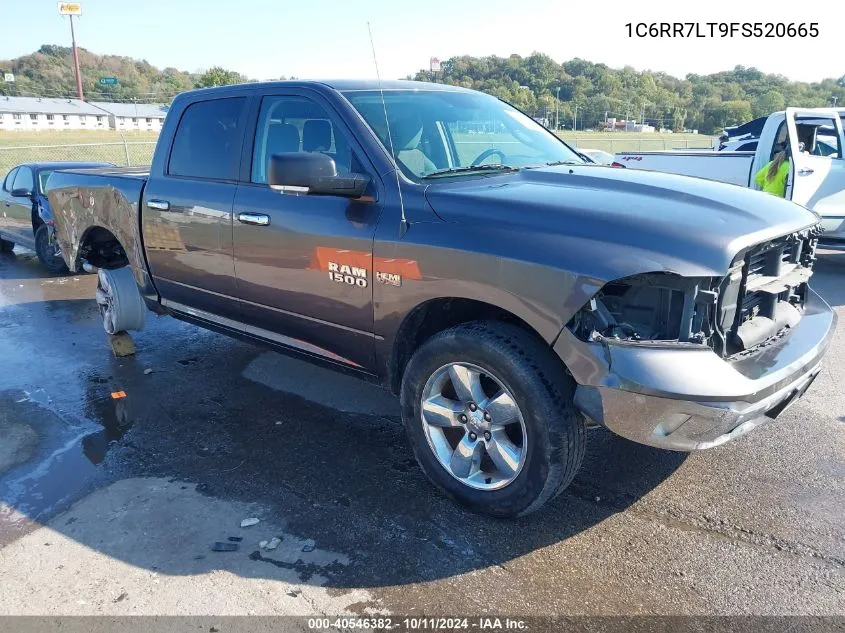 2015 Ram 1500 Big Horn VIN: 1C6RR7LT9FS520665 Lot: 40546382