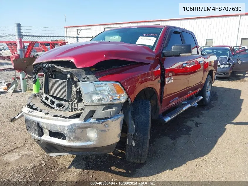 2015 Ram 1500 Big Horn VIN: 1C6RR7LM4FS707630 Lot: 40553484