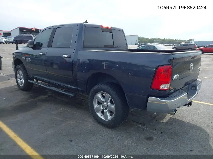 1C6RR7LT9FS520424 2015 Ram 1500 Big Horn