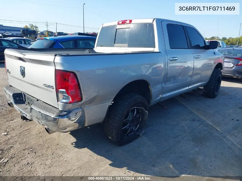 2015 Ram 1500 Big Horn VIN: 3C6RR7LT1FG711469 Lot: 40561023