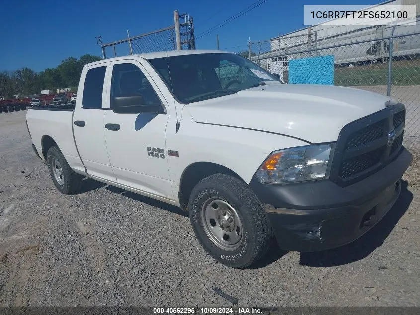 2015 Ram 1500 Tradesman VIN: 1C6RR7FT2FS652100 Lot: 40562295