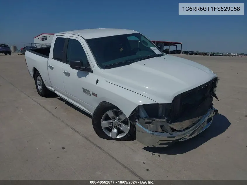 2015 Ram 1500 Slt VIN: 1C6RR6GT1FS629058 Lot: 40562677