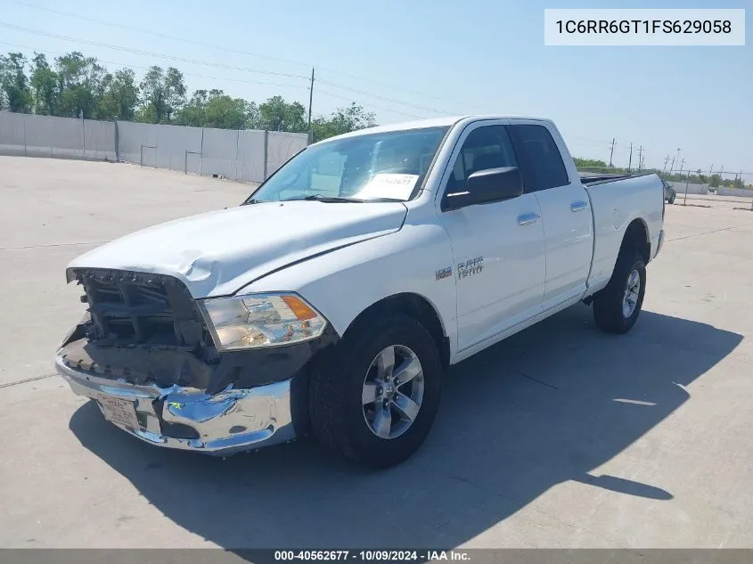 1C6RR6GT1FS629058 2015 Ram 1500 Slt