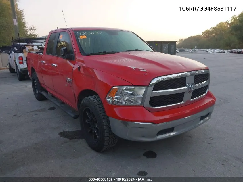 1C6RR7GG4FS531117 2015 Ram 1500 Slt