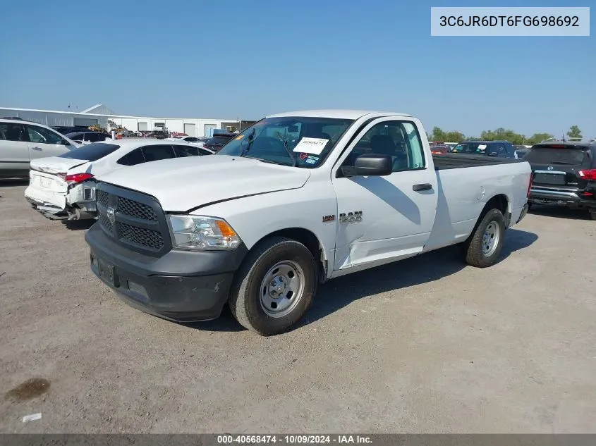 3C6JR6DT6FG698692 2015 Ram 1500 Tradesman